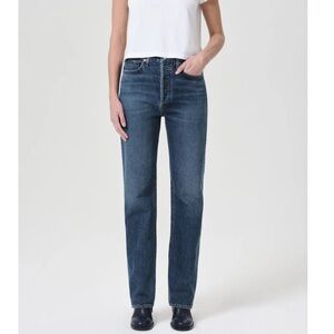 AGOLDE 90s Pinch Waist High Rise Straight - Hemmed